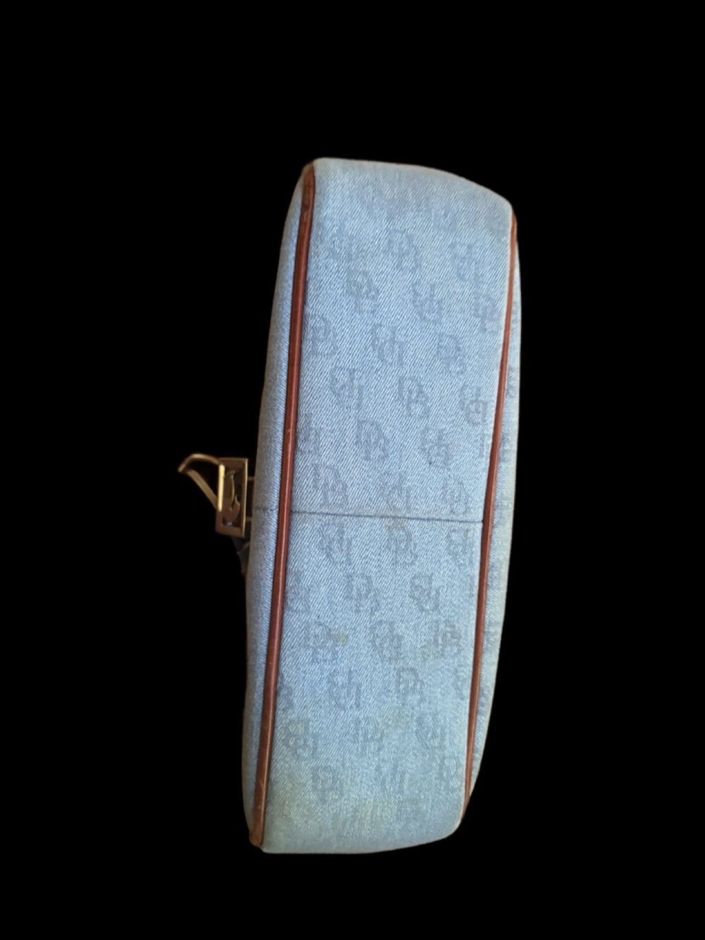 Dooney & Bourke Blue Denim Signature Kimberly Crossbody - Picture 5 of 5